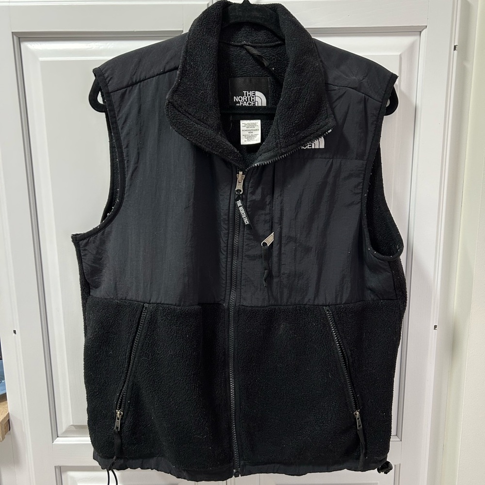 The North Face Black Fleece Vest for Versatile Layering